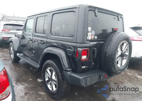 2020 Jeep Wrangler Unlimited North Edition 4X4 from USA, damaged, VIN 1C4HJXENXLW206716